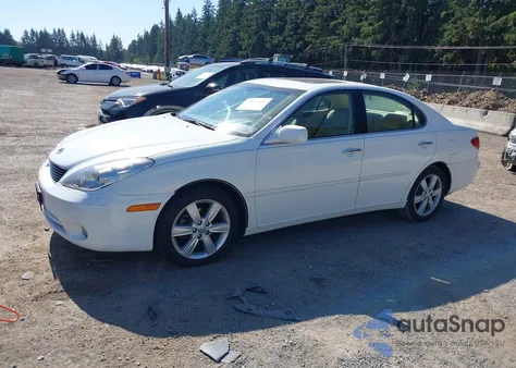 2005 Lexus Es 330 z USA, uszkodzony, nr VIN JTHBA30G255086375